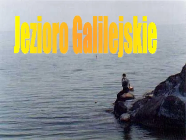 Jezioro Galilejskie