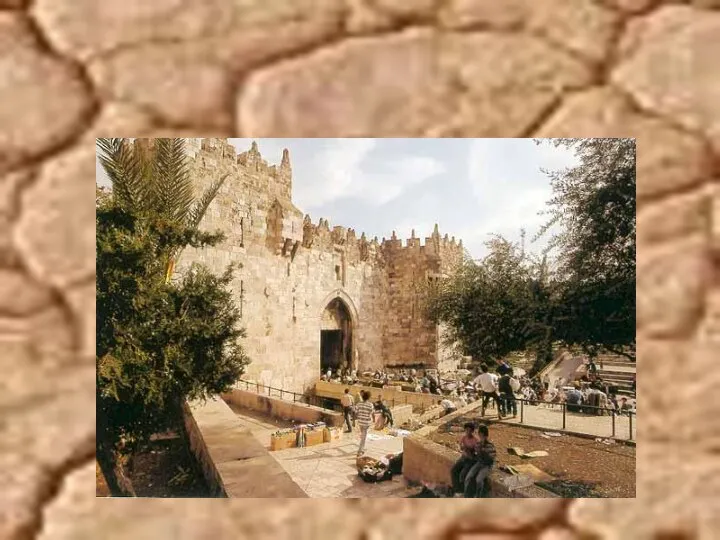 Brama Damasceńska - Jerozolima