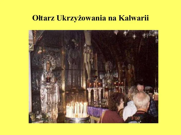 Ołtarz Ukrzyżowania na Kalwarii