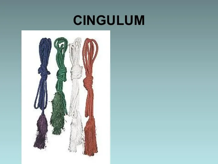 CINGULUM