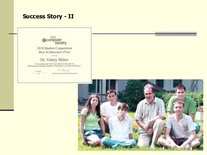 Success Story - II