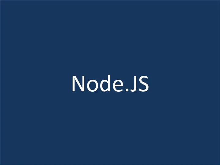 Node.JS