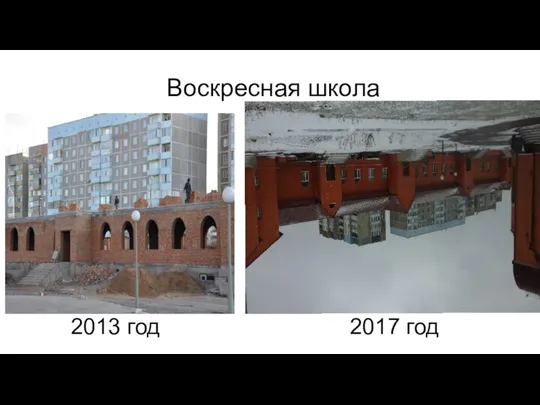 Воскресная школа 2013 год 2017 год