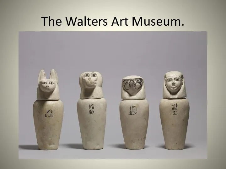 The Walters Art Museum.