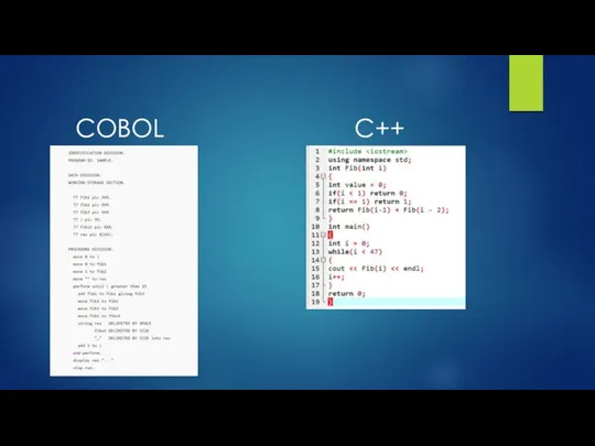 COBOL C++