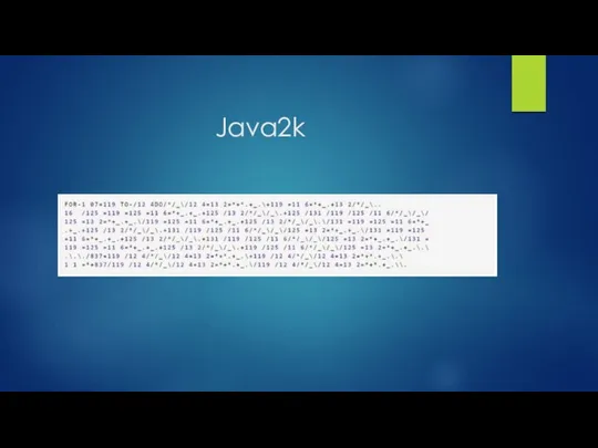 Java2k