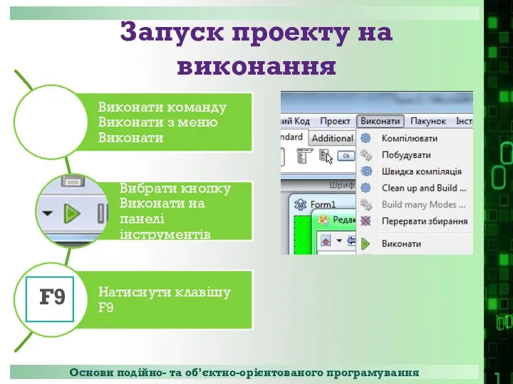 Запуск проекту на виконання