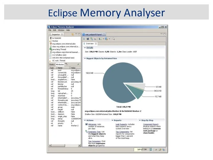 Eclipse Memory Analyser