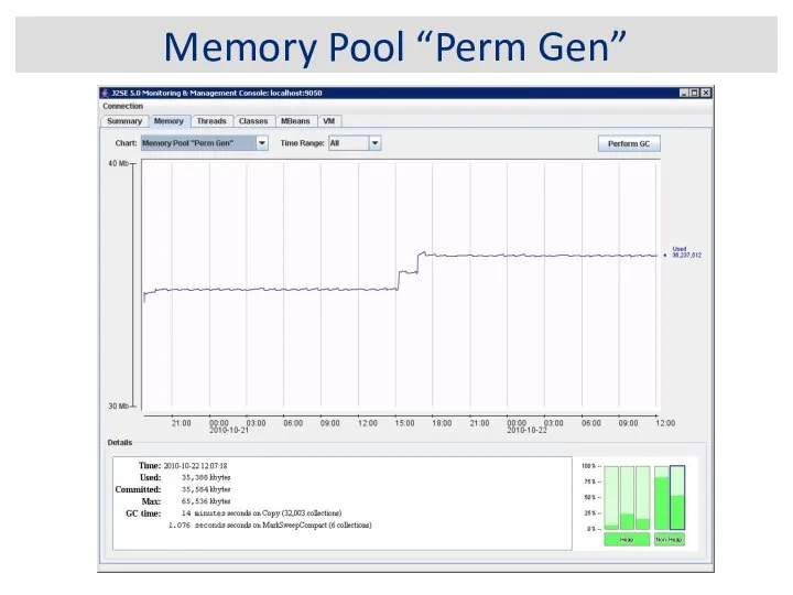 Memory Pool “Perm Gen”