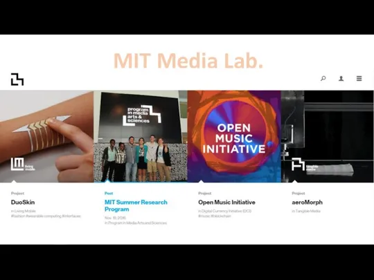 MIT Media Lab.