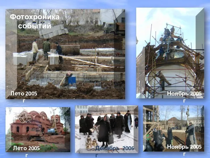 Лето 2005 г Фотохроника событий Лето 2005 г Ноябрь 2005 г