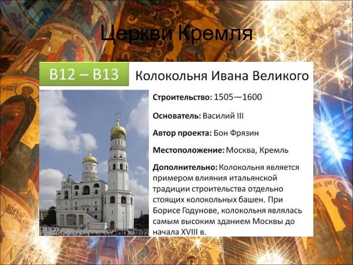 Церкви Кремля