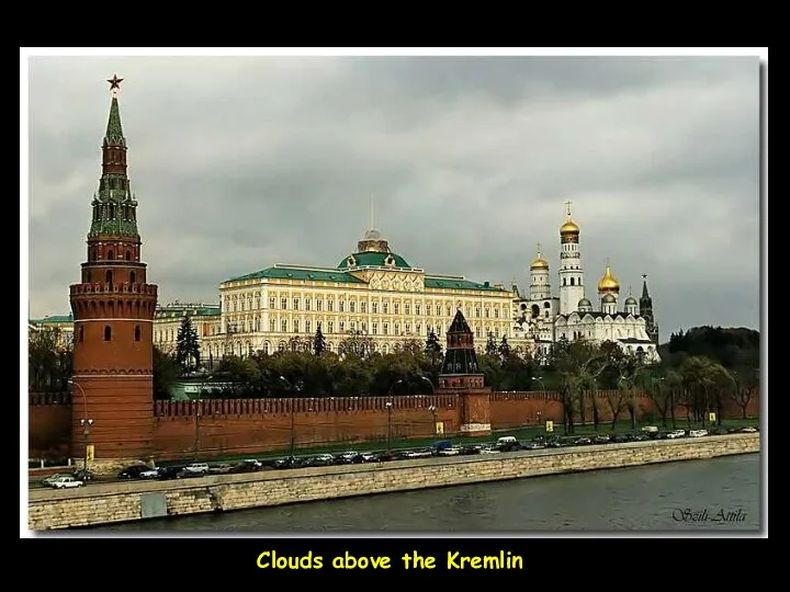 Clouds above the Kremlin