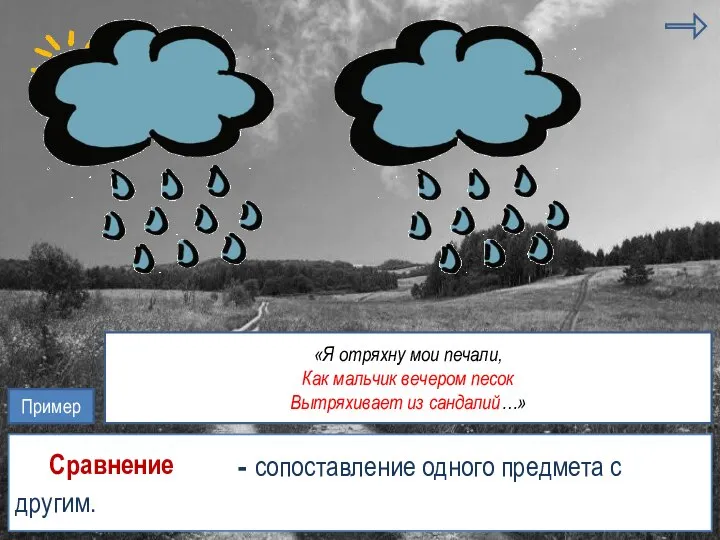 оксюморон однокоренные слова - сопоставление одного предмета с другим. сравнение Сравнение