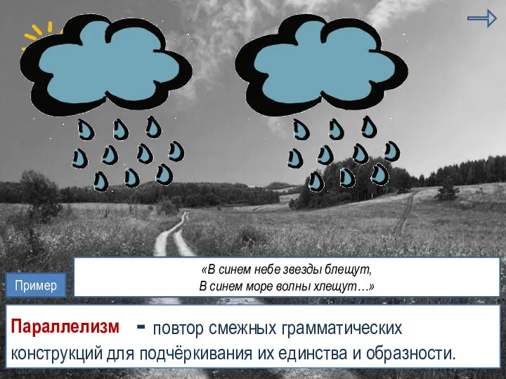 сравнение инверсия - повтор смежных грамматических конструкций для подчёркивания их единства