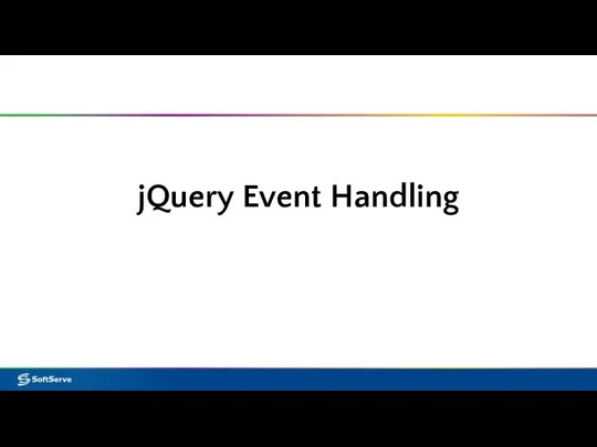 jQuery Event Handling