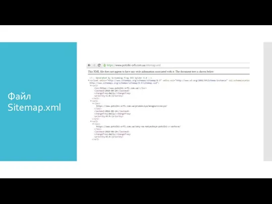 Файл Sitemap.xml