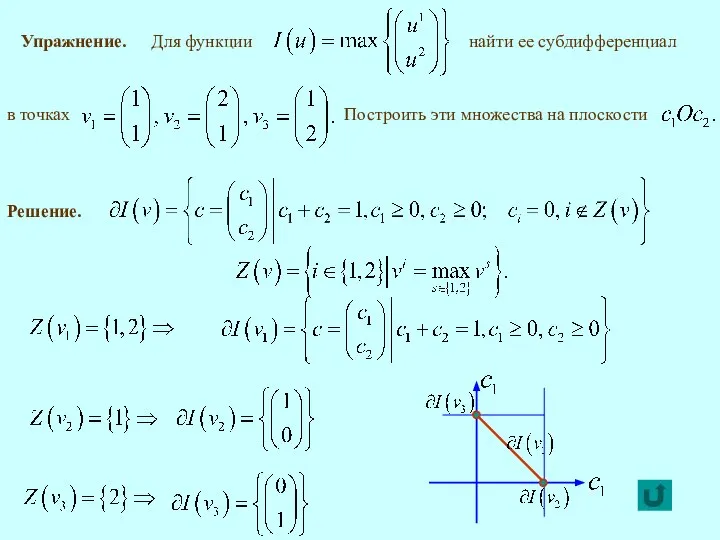 Упражнение. Решение.