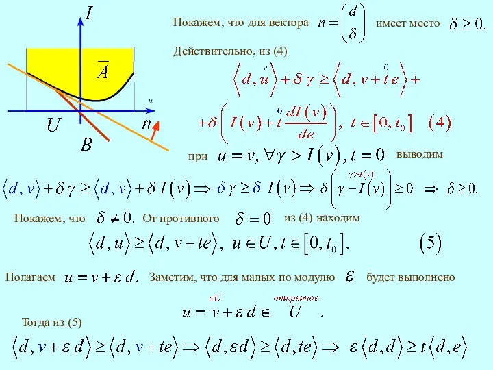 От противного из (4) находим Тогда из (5)