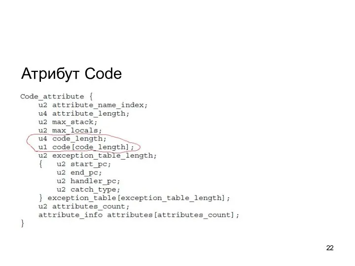Атрибут Code