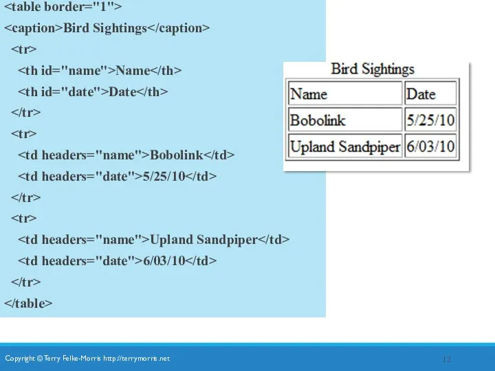 Bird Sightings Name Date Bobolink 5/25/10 Upland Sandpiper 6/03/10