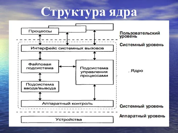 Структура ядра