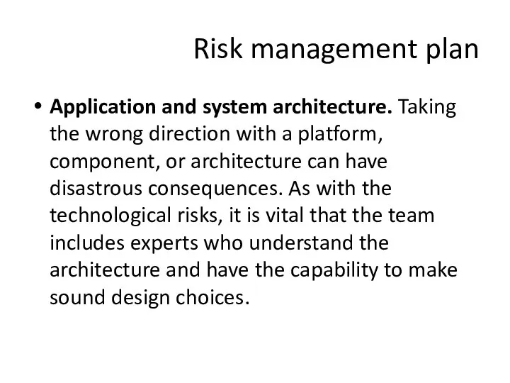 Application and system architecture. Taking the wrong direction with a platform,