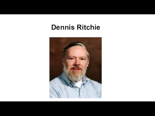 Dennis Ritchie