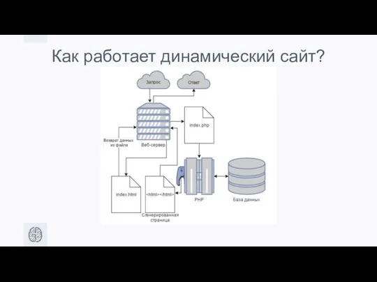 Как работает динамический сайт?