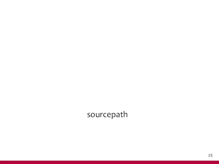 sourcepath