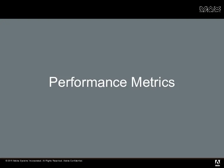 Performance Metrics