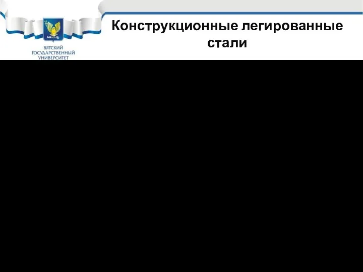 Конструкционные легированные стали в) особо высококачественные 30ХГС-Ш, 20ХМФ-ВД Вид переплава: Ш