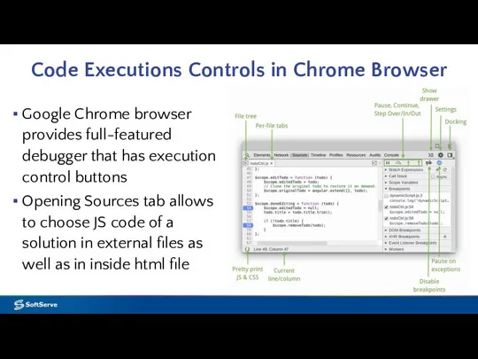 Code Executions Controls in Chrome Browser Google Chrome browser provides full-featured