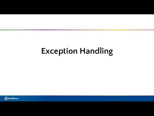 Exception Handling