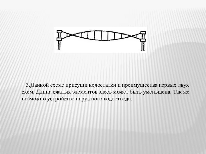 3.Данной схеме присущи недостатки и преимущества первых двух схем. Длина сжатых