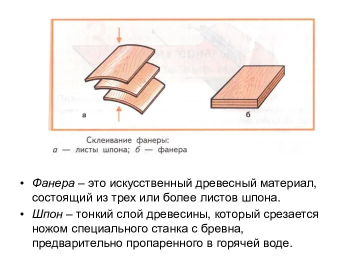 Фанера – это искусственный древесный материал, состоящий из трех или более