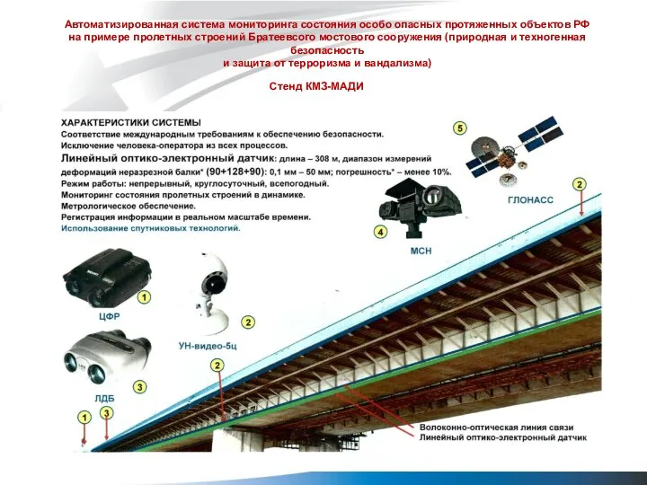 Автоматизированная система мониторинга состояния особо опасных протяженных объектов РФ на примере