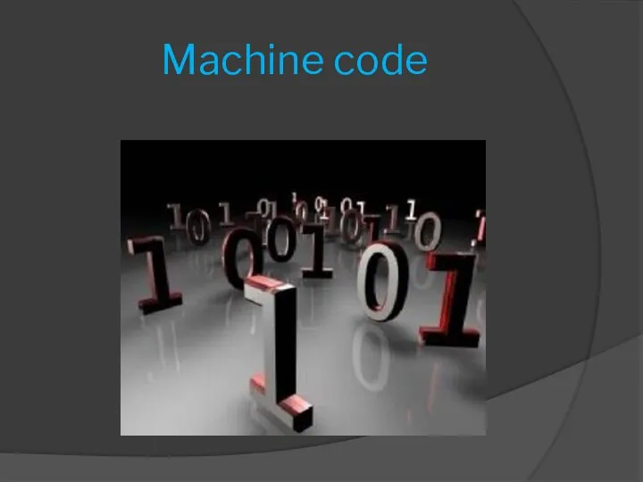 Machine code