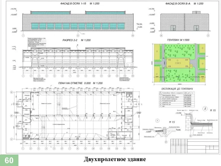 Двухпролетное здание