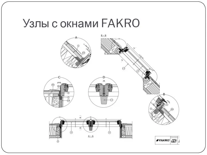 Узлы с окнами FAKRO