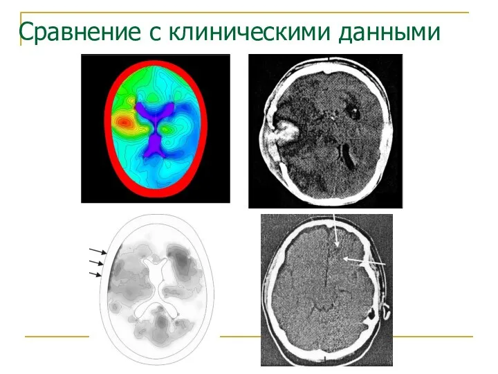 Сравнение с клиническими данными