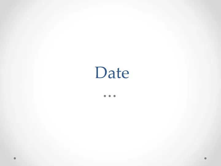 Date