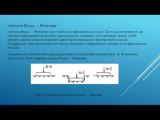 гипотеза Фусса — Винклера гипотеза Фусса — Винклера (или гипотеза коэффициента