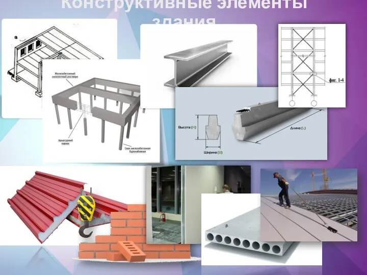 Конструктивные элементы здания