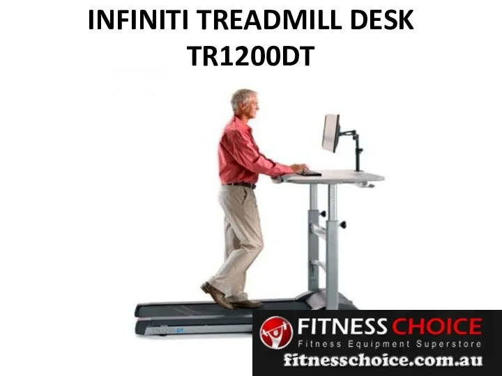 INFINITI TREADMILL DESK TR1200DT