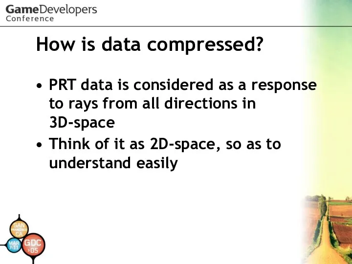 How is data compressed? PRT data is considered as a response