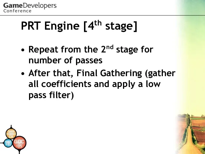 PRT Engine [4th stage] Repeat from the 2nd stage for number