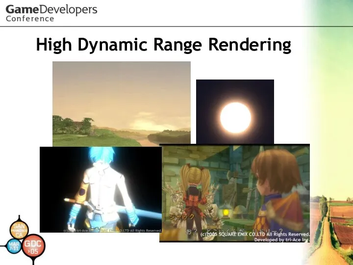 High Dynamic Range Rendering