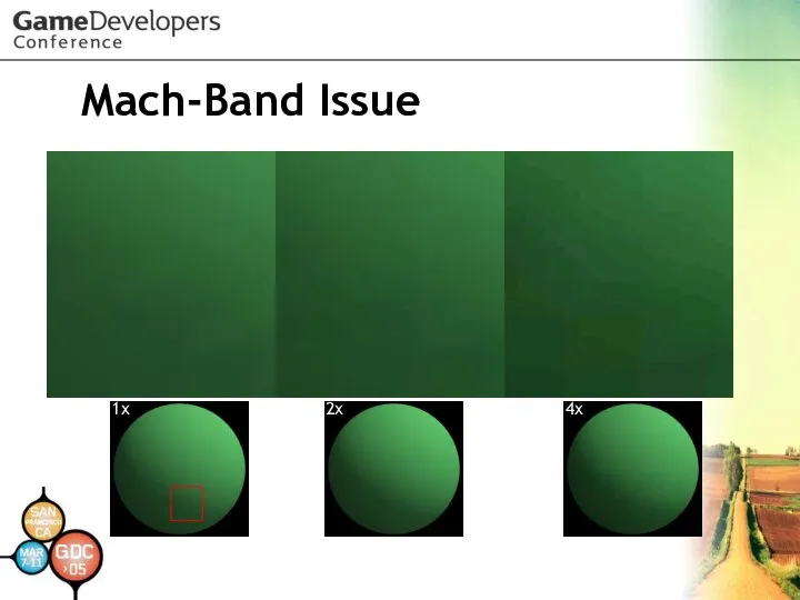 Mach-Band Issue