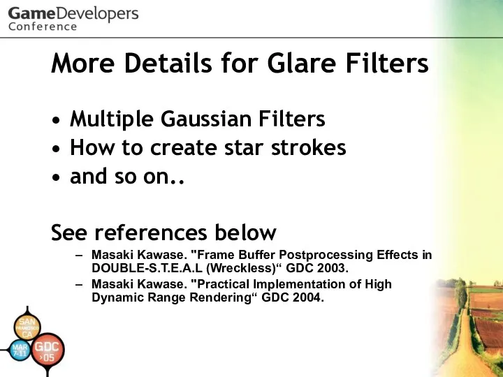 More Details for Glare Filters Multiple Gaussian Filters How to create